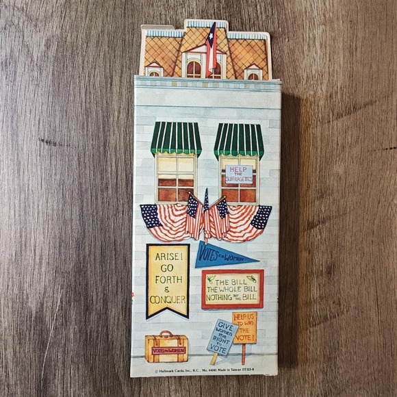 Vintage Hallmark Susan B. Anthony Cloth Doll 1979 Famous‎ Americans Series 1 Box - Picture 3 of 13